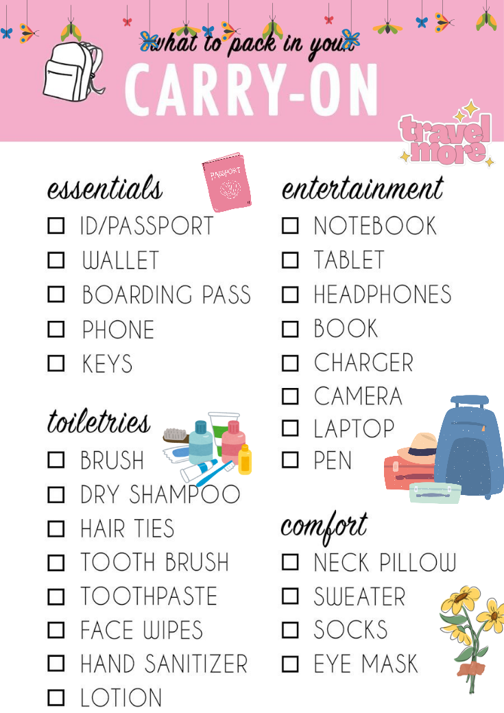 Travel Packing Checklist