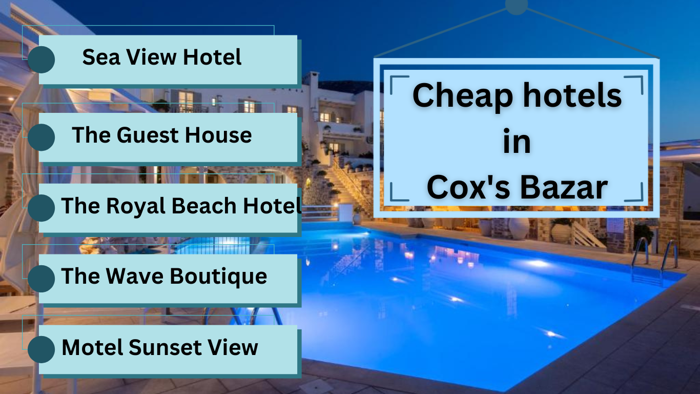 Cheap hotels in Cox's Bazar