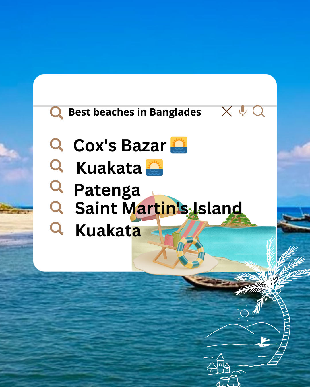 Best beaches in Bangladesh