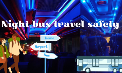 Night bus travel safety